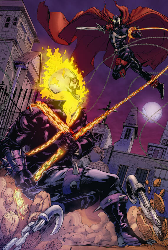 Ghost Rider vs Spawn